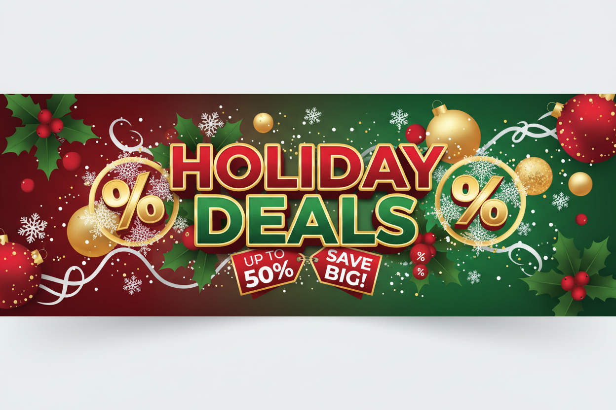 Holiday Deals (Sale %)