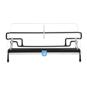 Document Holder R-Go FLEX READ DOCUMENT HOLDER Black Transparent A3 Foam Steel.