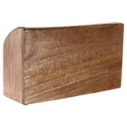 Organiser Home ESPRIT Brown Mango wood 30 x 11 x 17 cm.