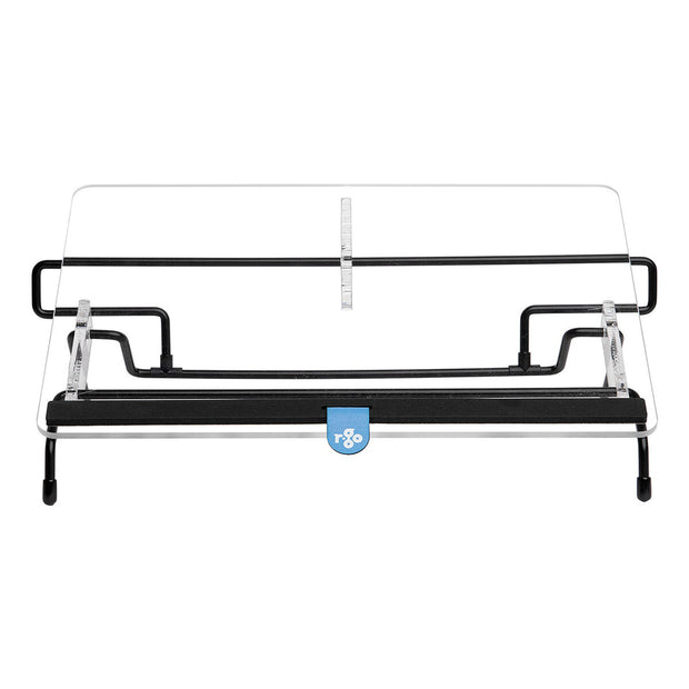 Document Holder R-Go FLEX READ DOCUMENT HOLDER Black Transparent A3 Foam Steel.